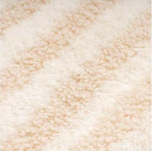 Canapé pour chien et chat rayé beige – MUZO