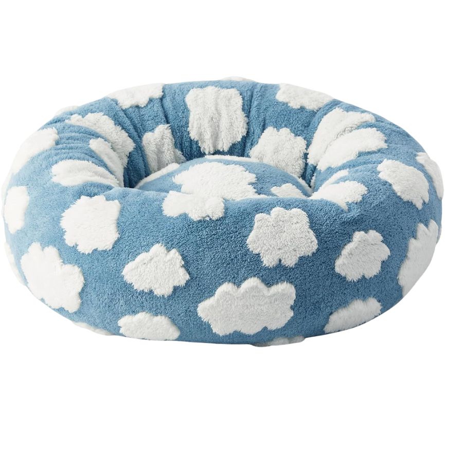 Nid rond en coton pour chien et chat nuage – MUZO
